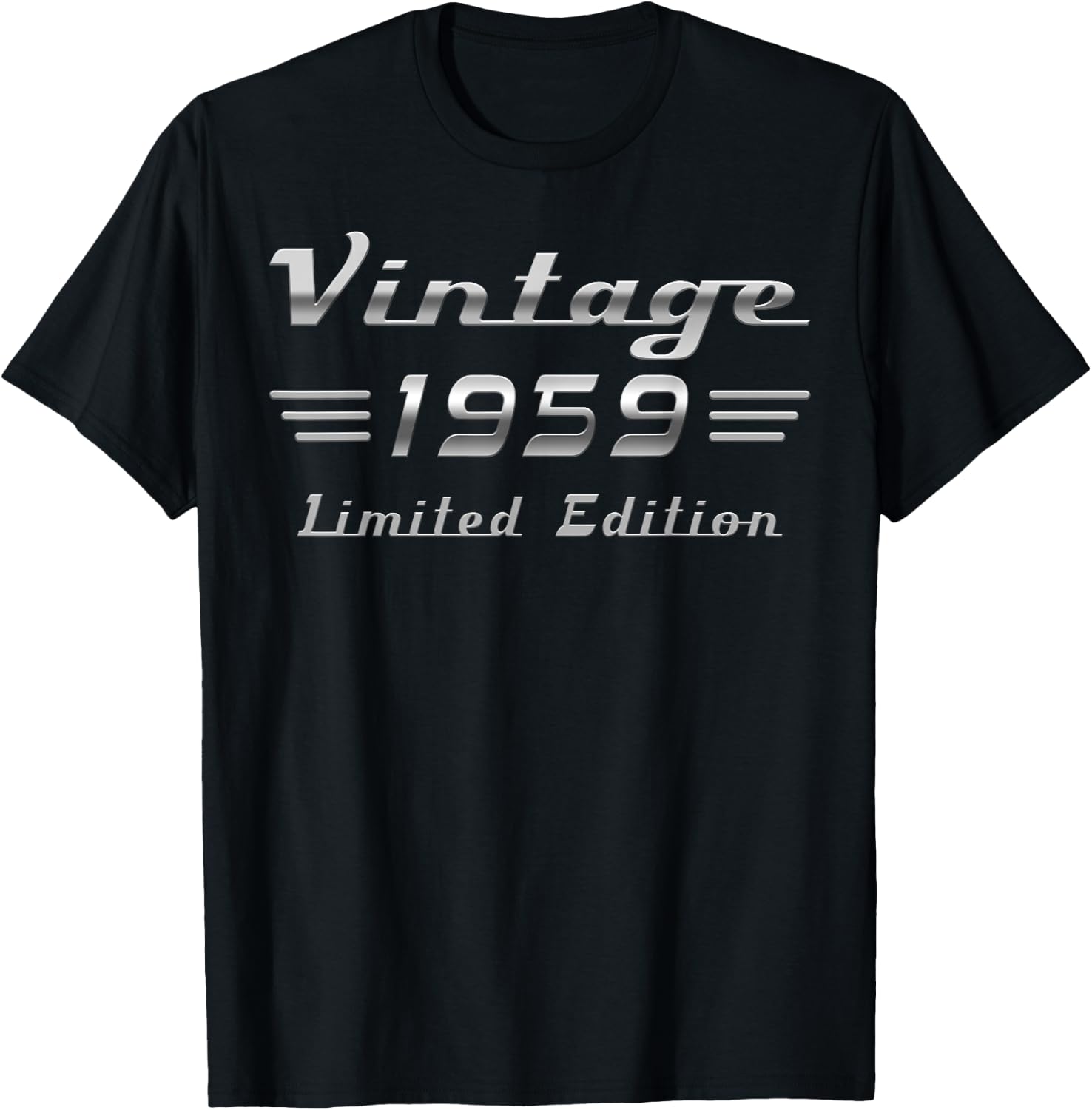 Vintage 1959 Classic Car 66th Birthday T-Shirt - T-Shirt | Black