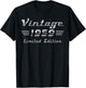 Vintage 1959 Classic Car 66th Birthday T-Shirt - T-Shirt | Black