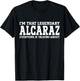 Alcaraz Surname Funny Team Family Last Name Alcaraz T-Shirt - T-Shirt | Black