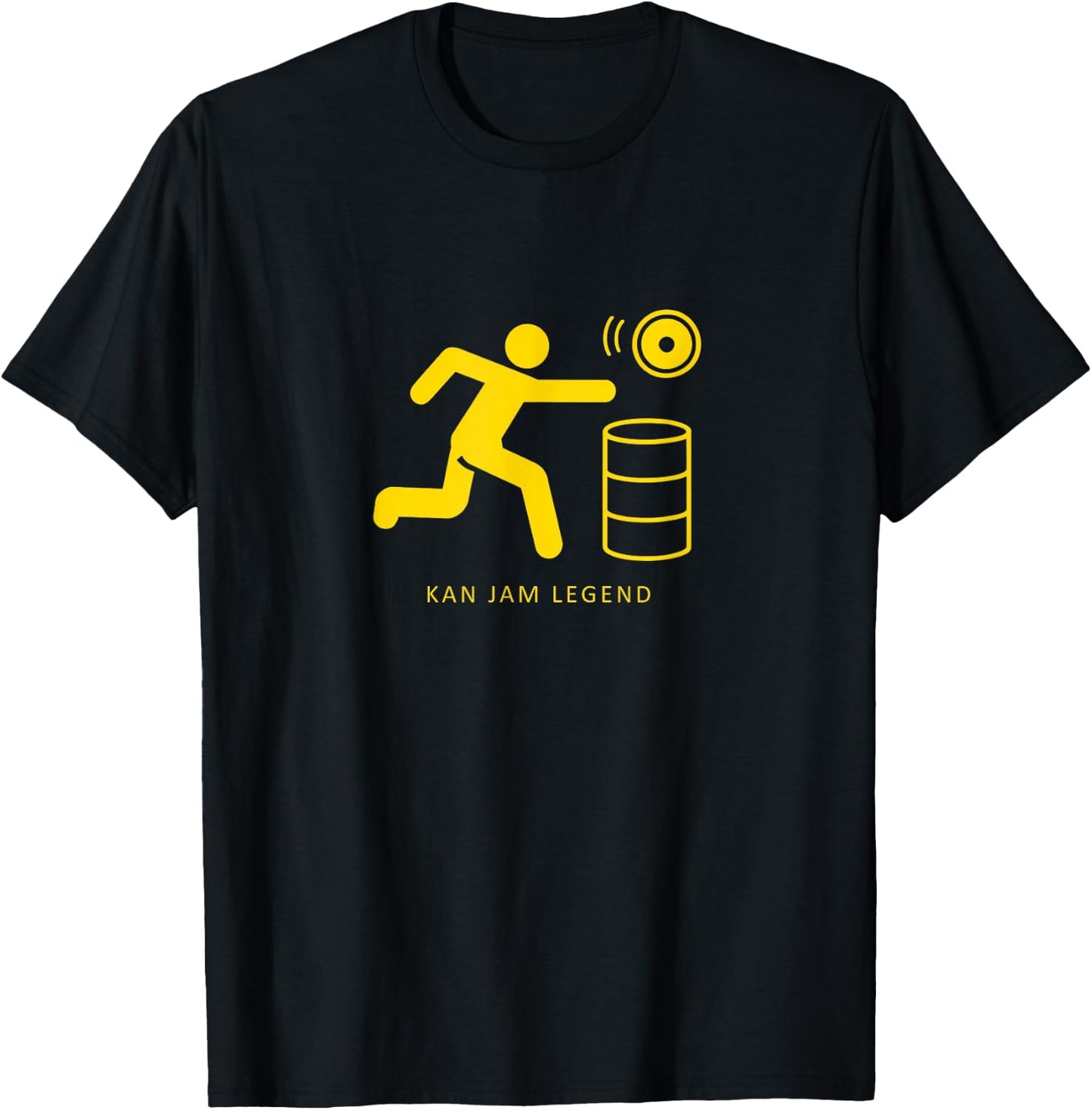Kan Jam Legend Disc Toss Outdoor Game T-Shirt - T-Shirt | Black