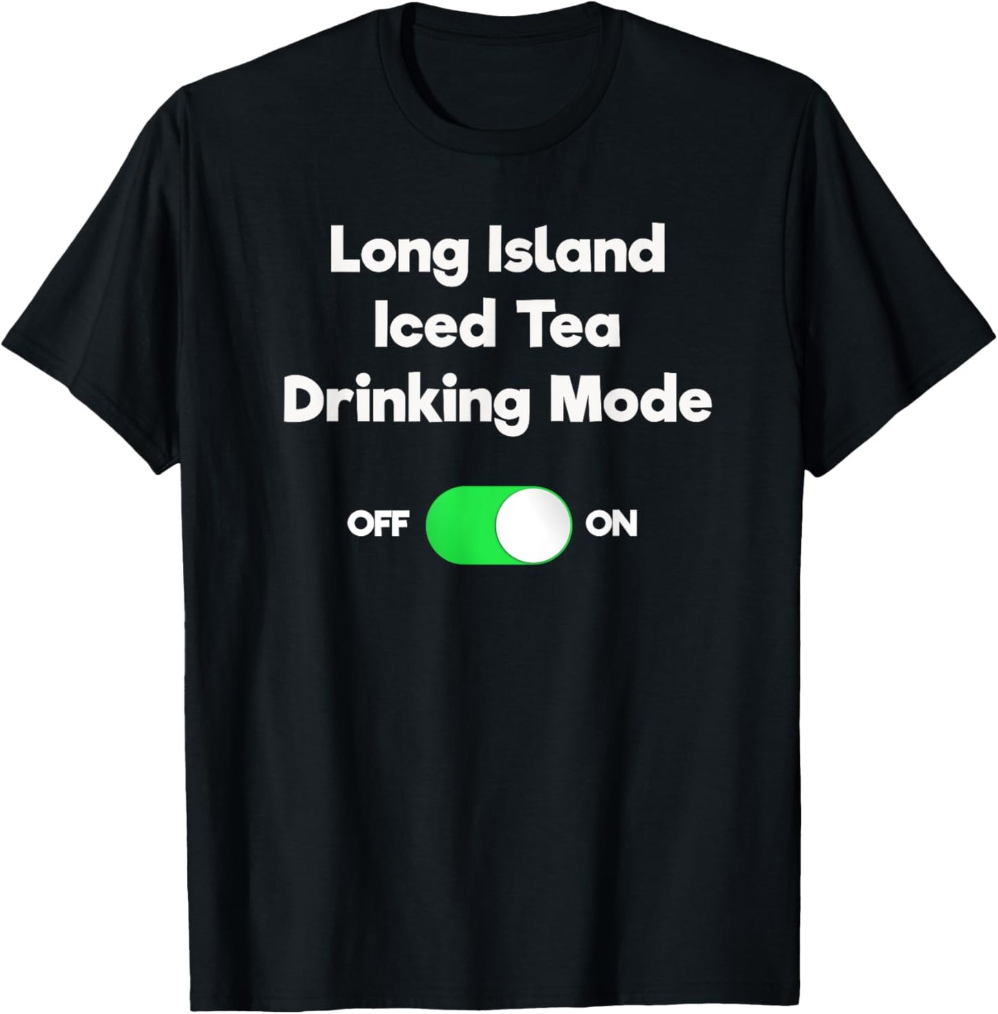 Long Island Iced Tea Shirt - Funny Mode T-Shirt - T-Shirt | Black