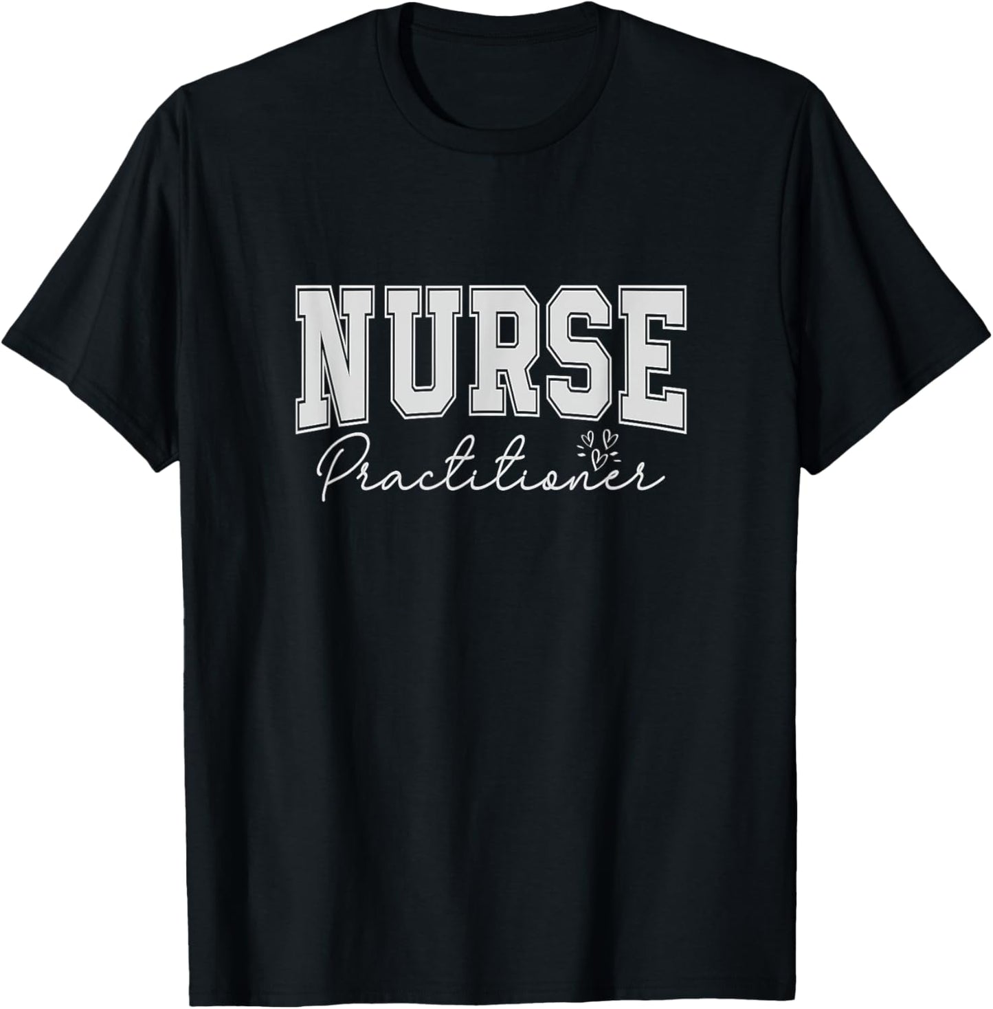 Vintage Family Nurse Practitioner NP Nursing Day Nurse Week T-Shirt - T-Shirt | Black