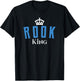 Funny Rook King Card Game T-Shirt - T-Shirt | Black