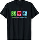 Peace Love Adapted PE T-Shirt - T-Shirt | Black