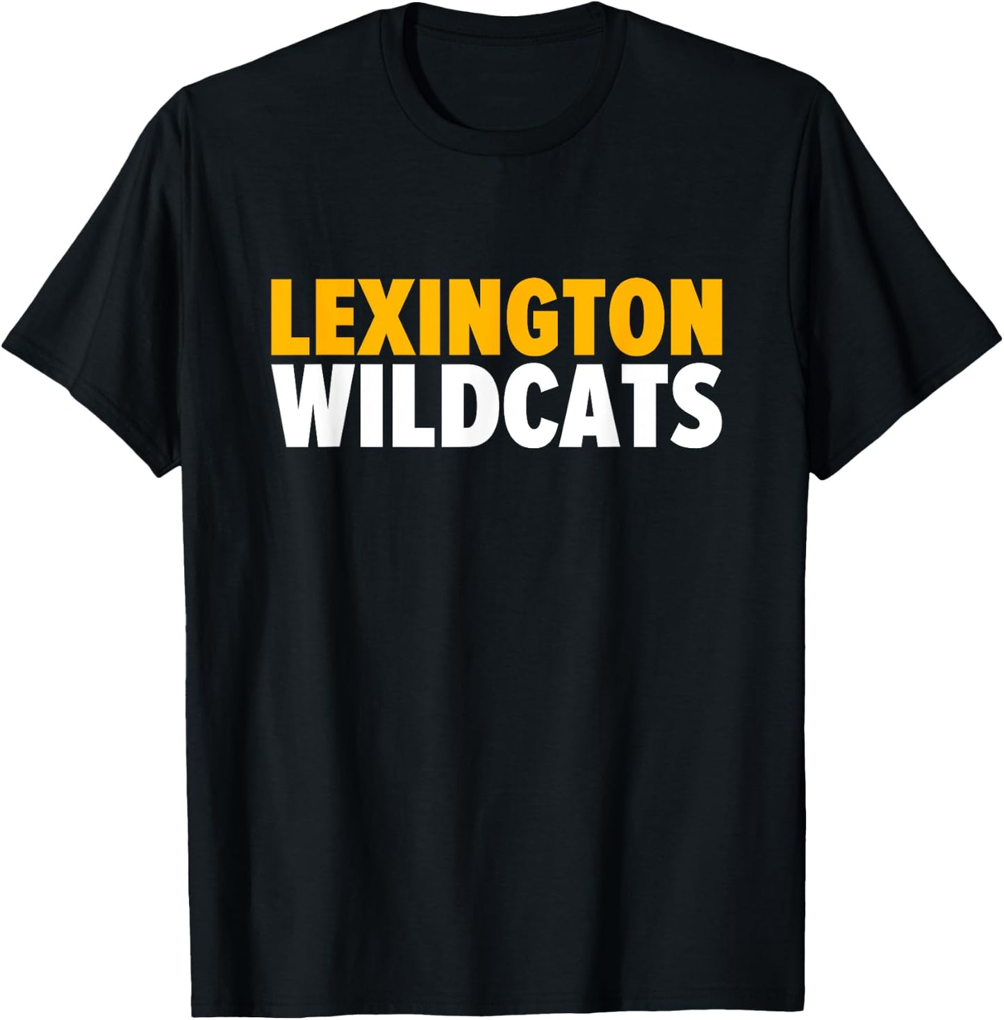 Lexington Wildcats Bold T-Shirt - T-Shirt | Black