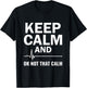 Keep Calm And Ok Not That Calm Cardiac Nurse EKG Technician T-Shirt - T-Shirt | Black