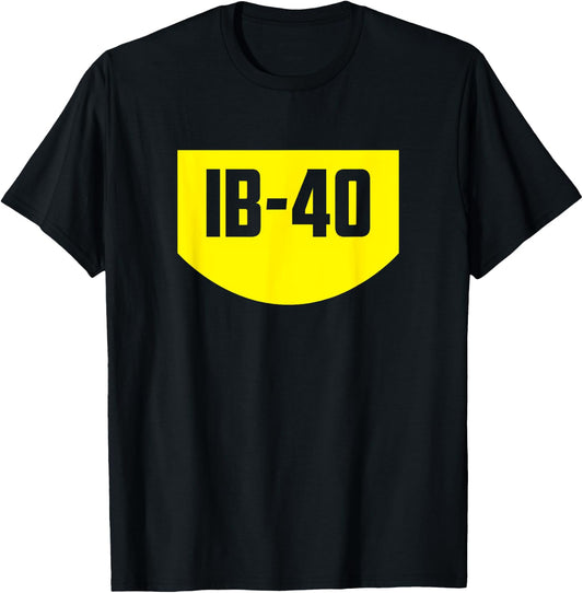 Funny I Be 40 Years Old 40th Birthday Gifts T-Shirt - T-Shirt | Black