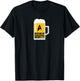 Beer Me Up Scotty, Sci-Fi Lovers Vintage TV Beer Me Up Beer T-Shirt - T-Shirt | Black