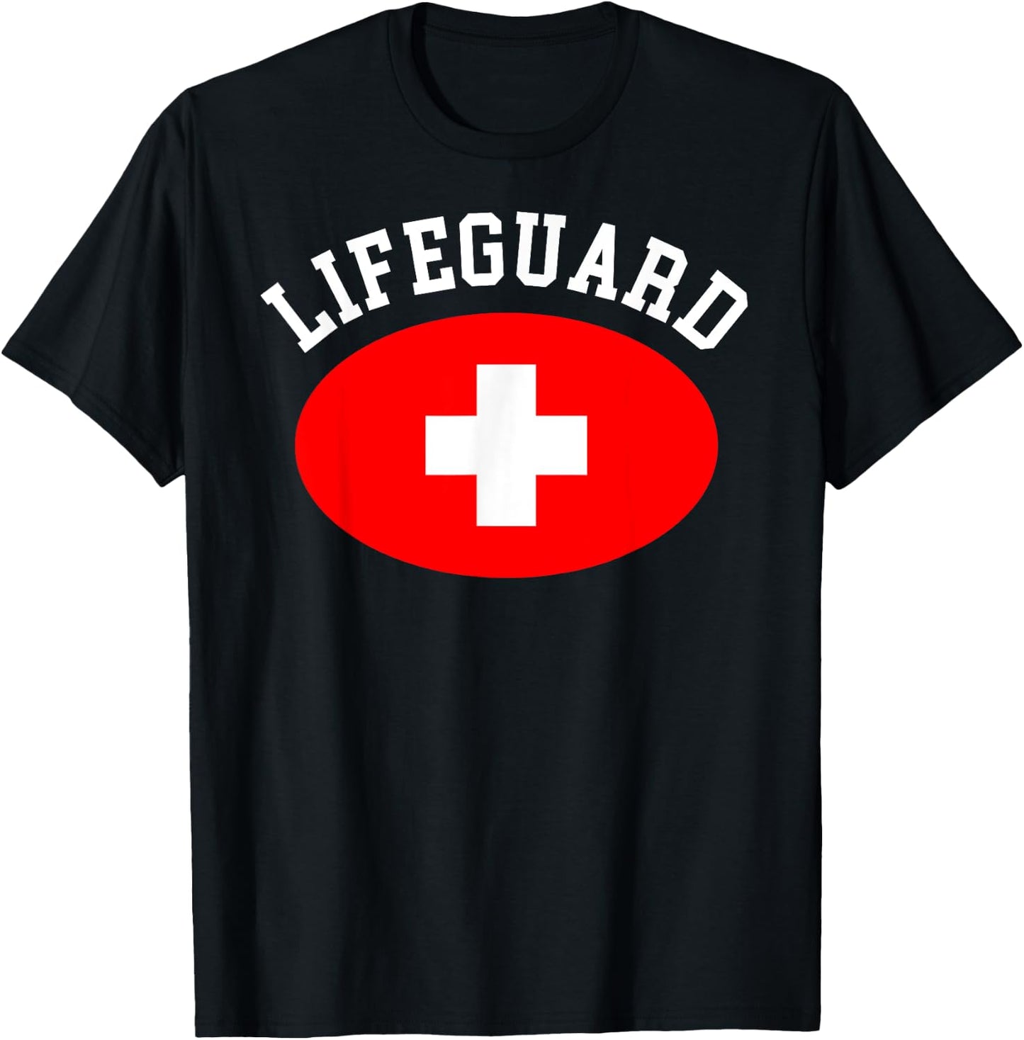 Funny Last Minute Halloween Lifeguard Costume T-Shirt - T-Shirt | Black