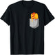 Hotdog Pockets Women T-Shirt - T-Shirt | Black