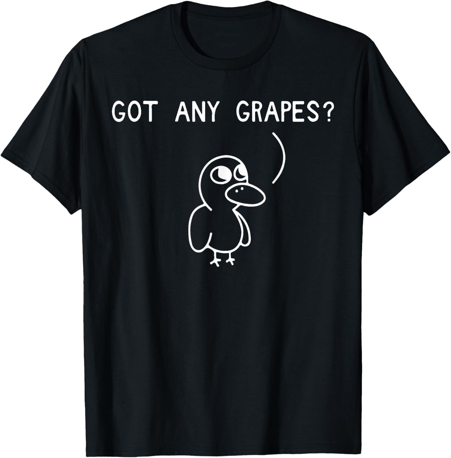 Ice Fresh Lemonade Shirt Duck Funny Got Any Grapes Love Gift T-Shirt - T-Shirt | Black