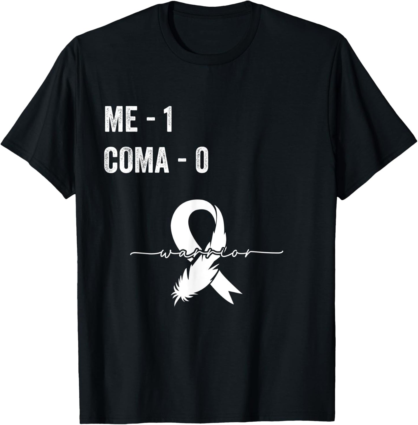 Coma Survivor Coma Awareness Support Recovery T-Shirt - T-Shirt | Black
