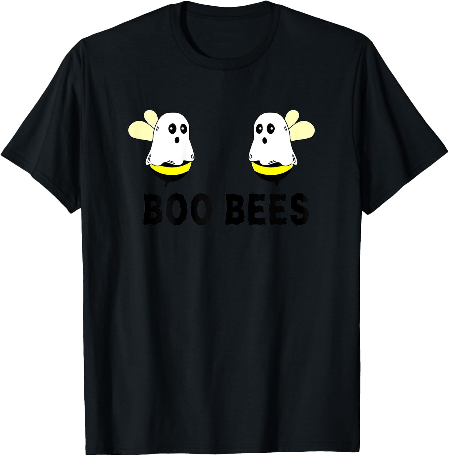 Boo Bees Funny Halloween Breast feeding Funny Mom Boo Women T-Shirt - T-Shirt | Black