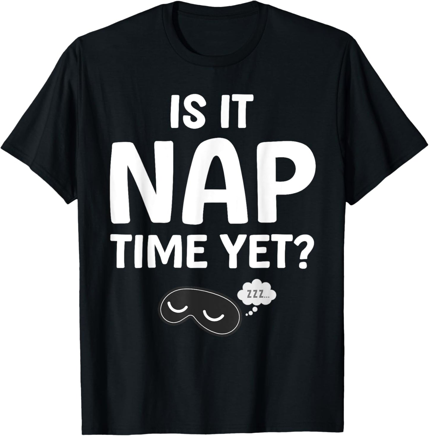 Cute Nap Lover Design Women Sleep Napping Nap Lovers T-Shirt - T-Shirt | Black