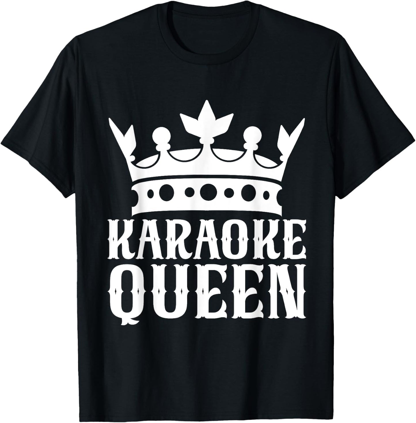Karaoke Queen Karaoke T-Shirt - T-Shirt | Black