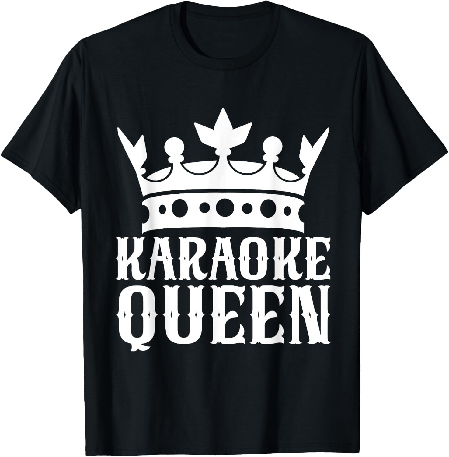 Karaoke Queen Karaoke T-Shirt - T-Shirt | Black