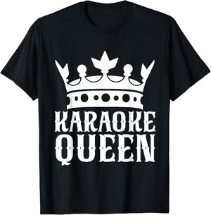Karaoke Queen Karaoke T-Shirt - T-Shirt | Black