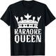 Karaoke Queen Karaoke T-Shirt - T-Shirt | Black
