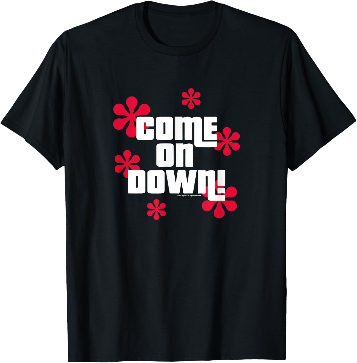 Price is Right - Come On Down! T-Shirt - T-Shirt | Black