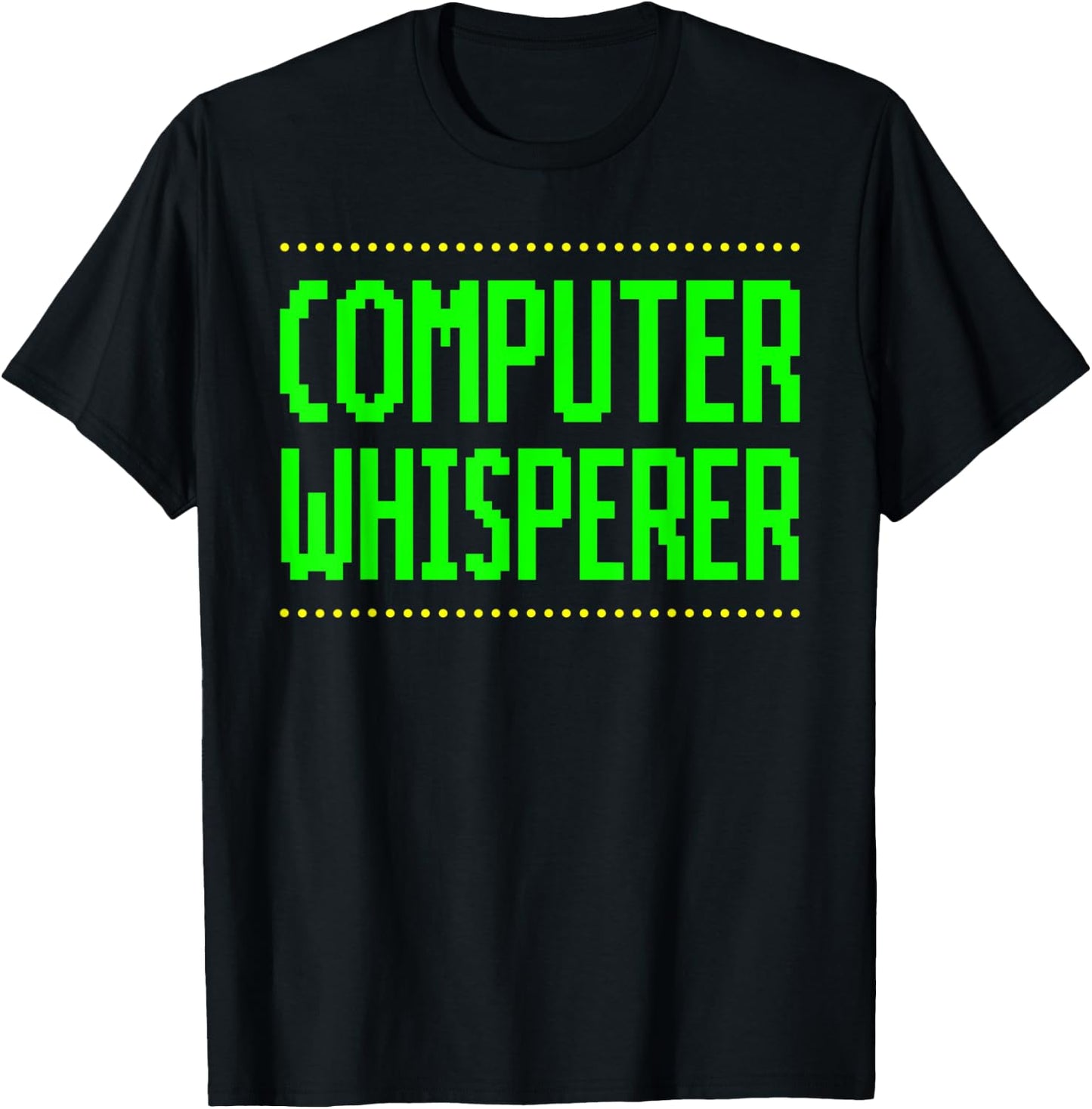 Computer Whisperer T-Shirt - T-Shirt | Black