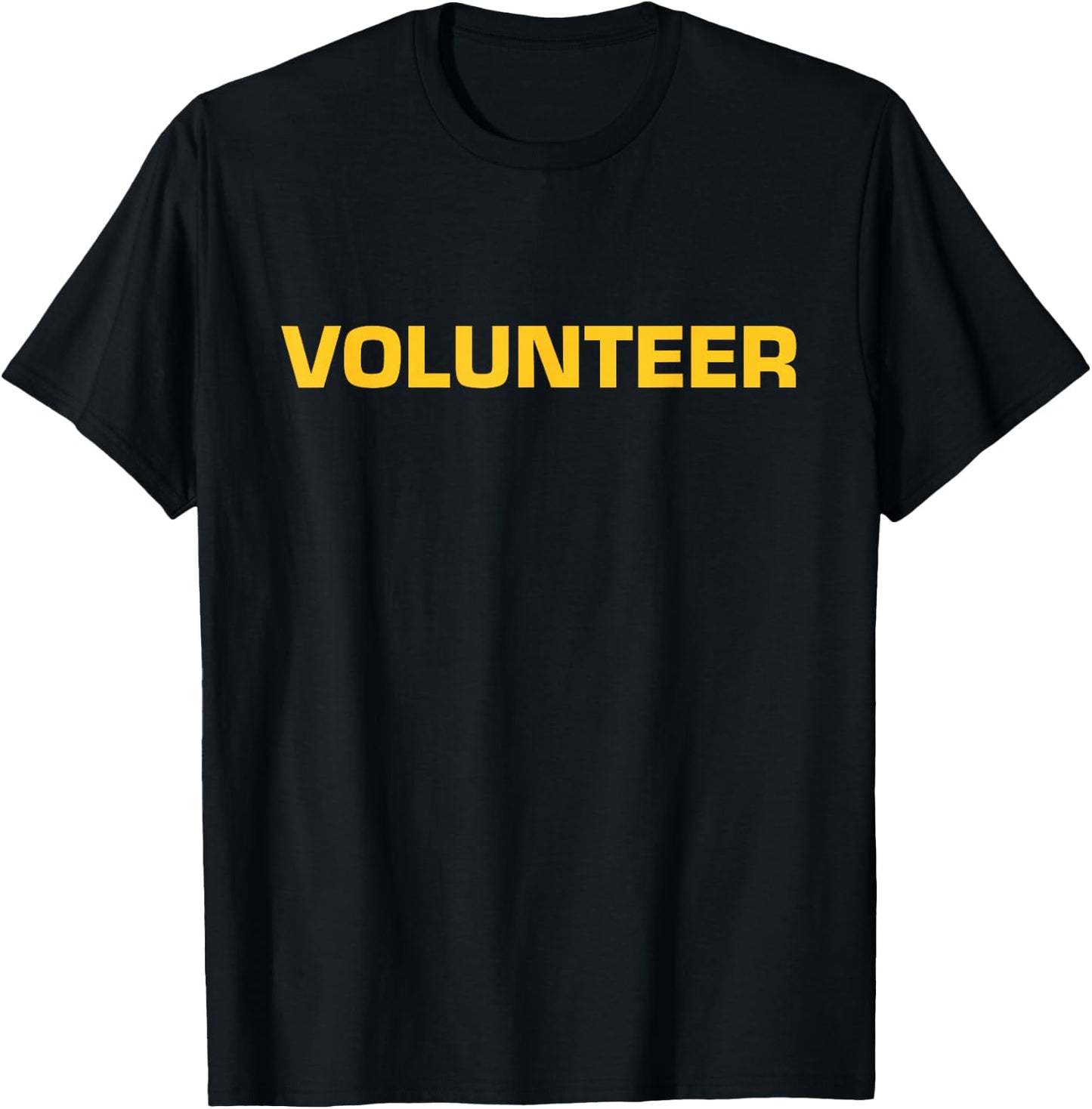 Volunteer - Front & Back 103 T-Shirt - T-Shirt | Black