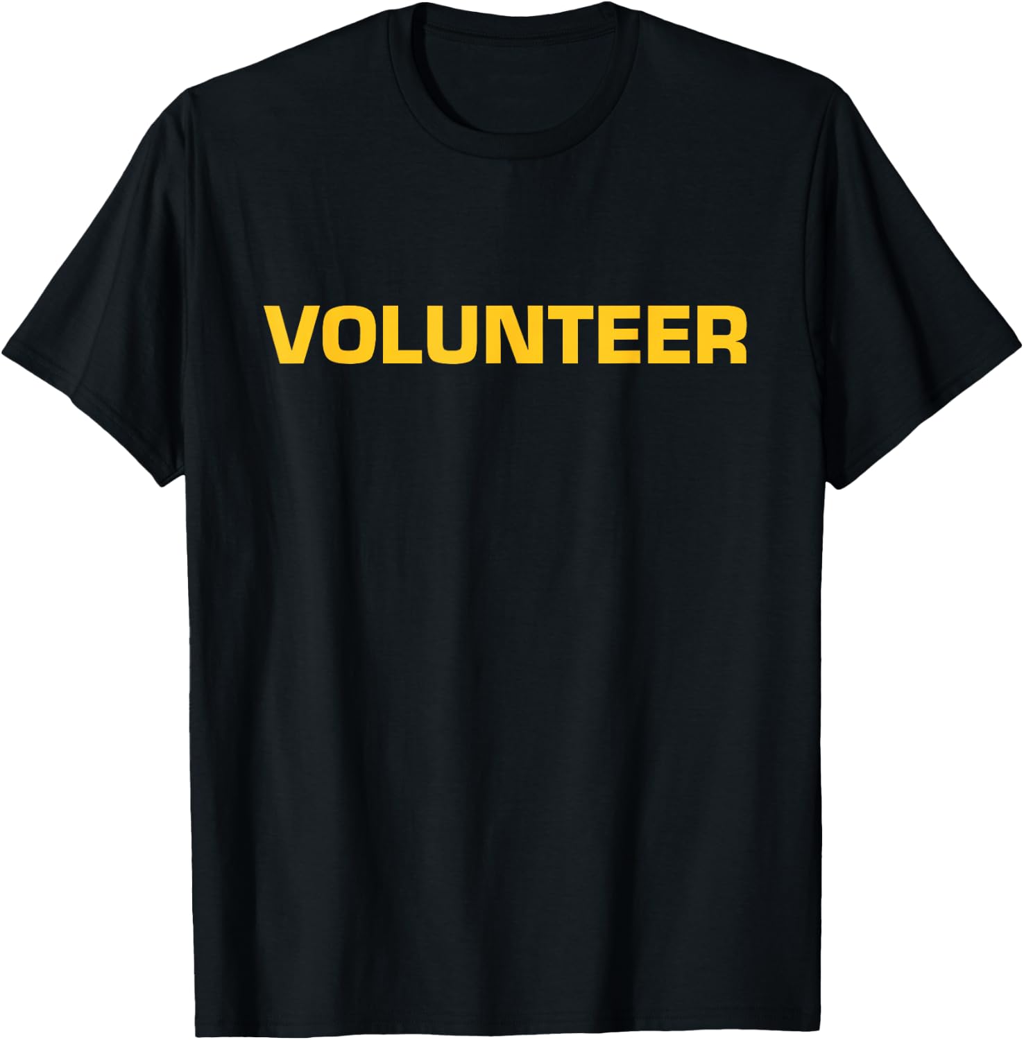 Volunteer - Front & Back 103 T-Shirt - T-Shirt | Black