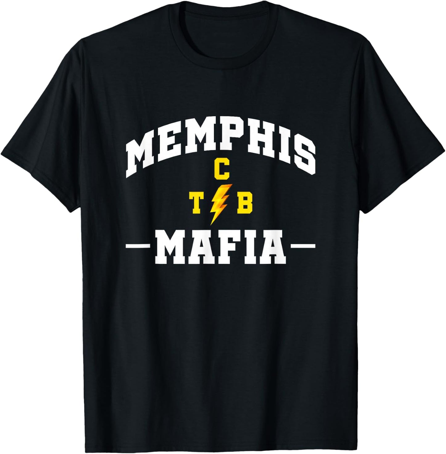Memphis Mafia Tennessee USA TN State Pride T-Shirt - T-Shirt | Black