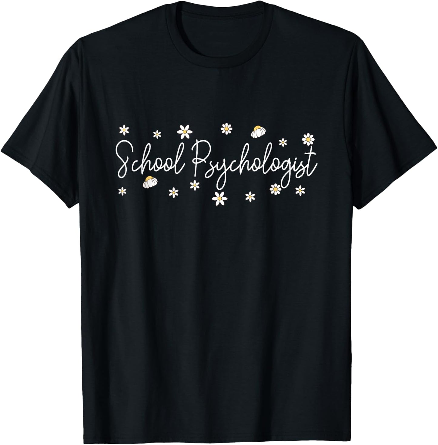 School Psychologist Psychology Teacher T-Shirt - T-Shirt | Black