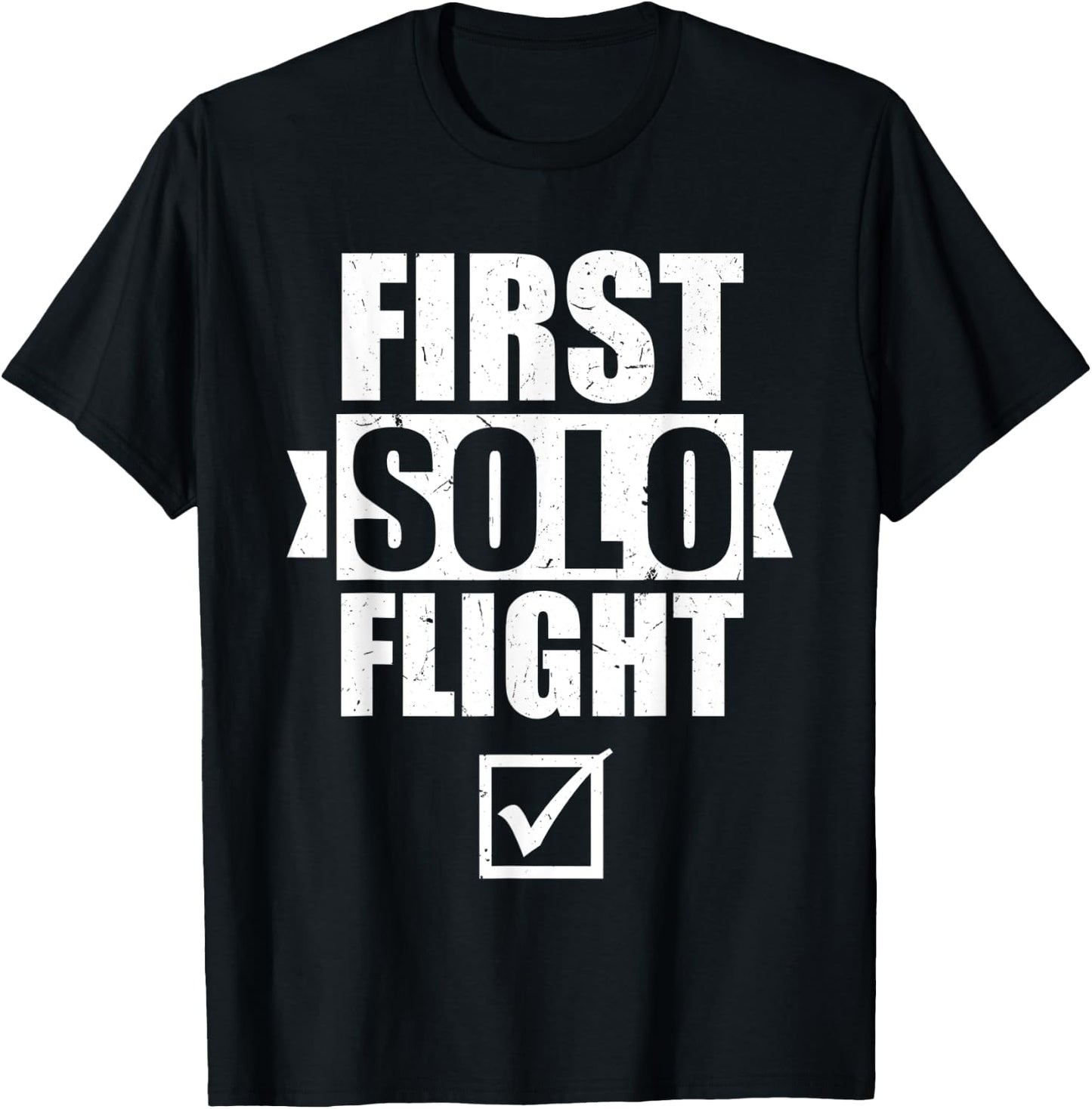 First Solo Flight T-Shirt - T-Shirt | Black