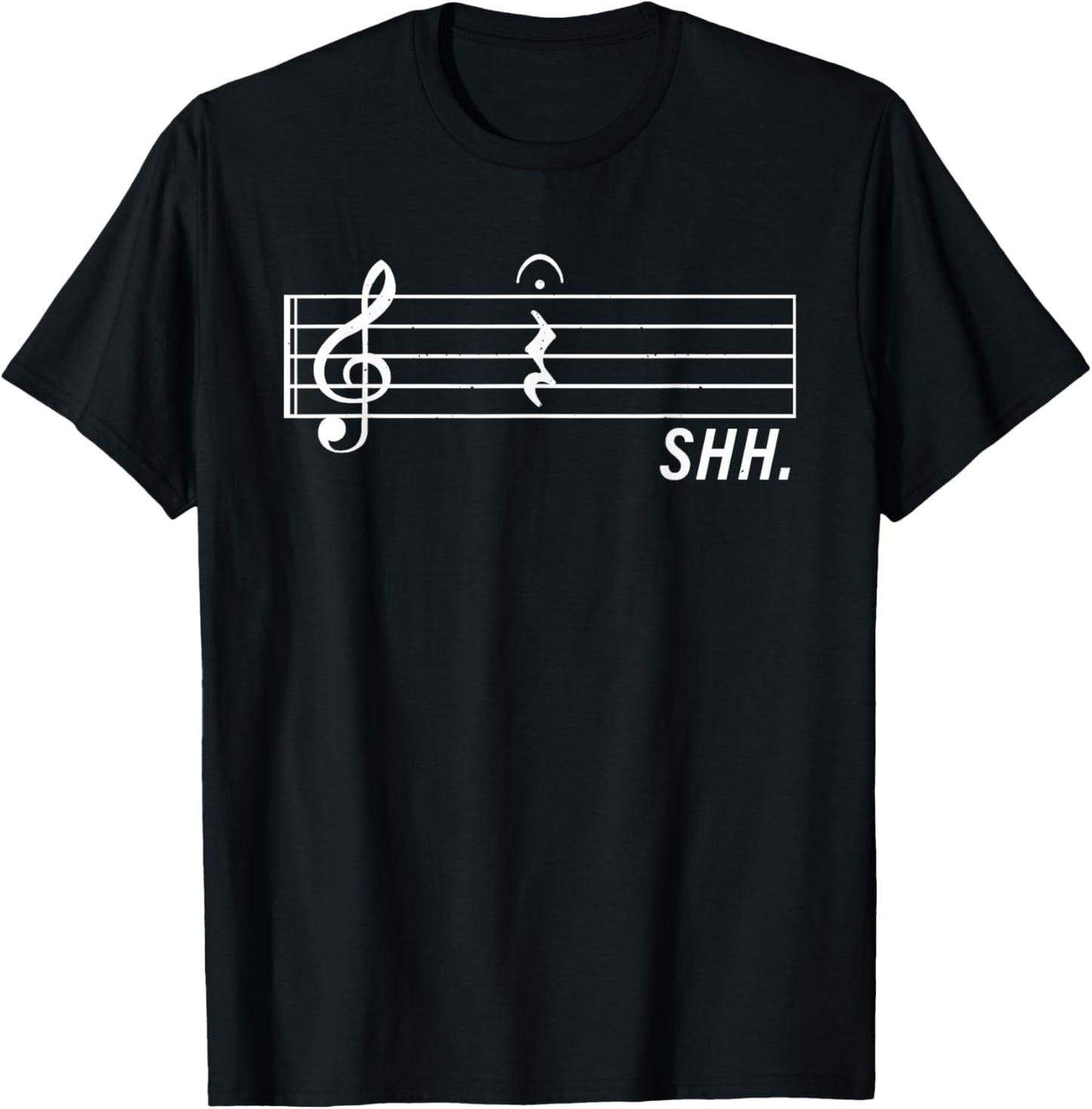 Music Art Women Musical Note Musician Music Teacher T-Shirt - T-Shirt | Black