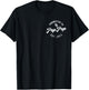 Promoted To Pop Pop Est. 2025 First Time Grandpa T-Shirt - T-Shirt | Black