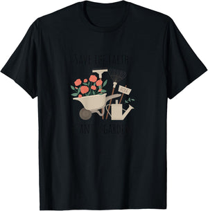 Earth Day Save The Earth Gardening T-Shirt - T-Shirt | Black