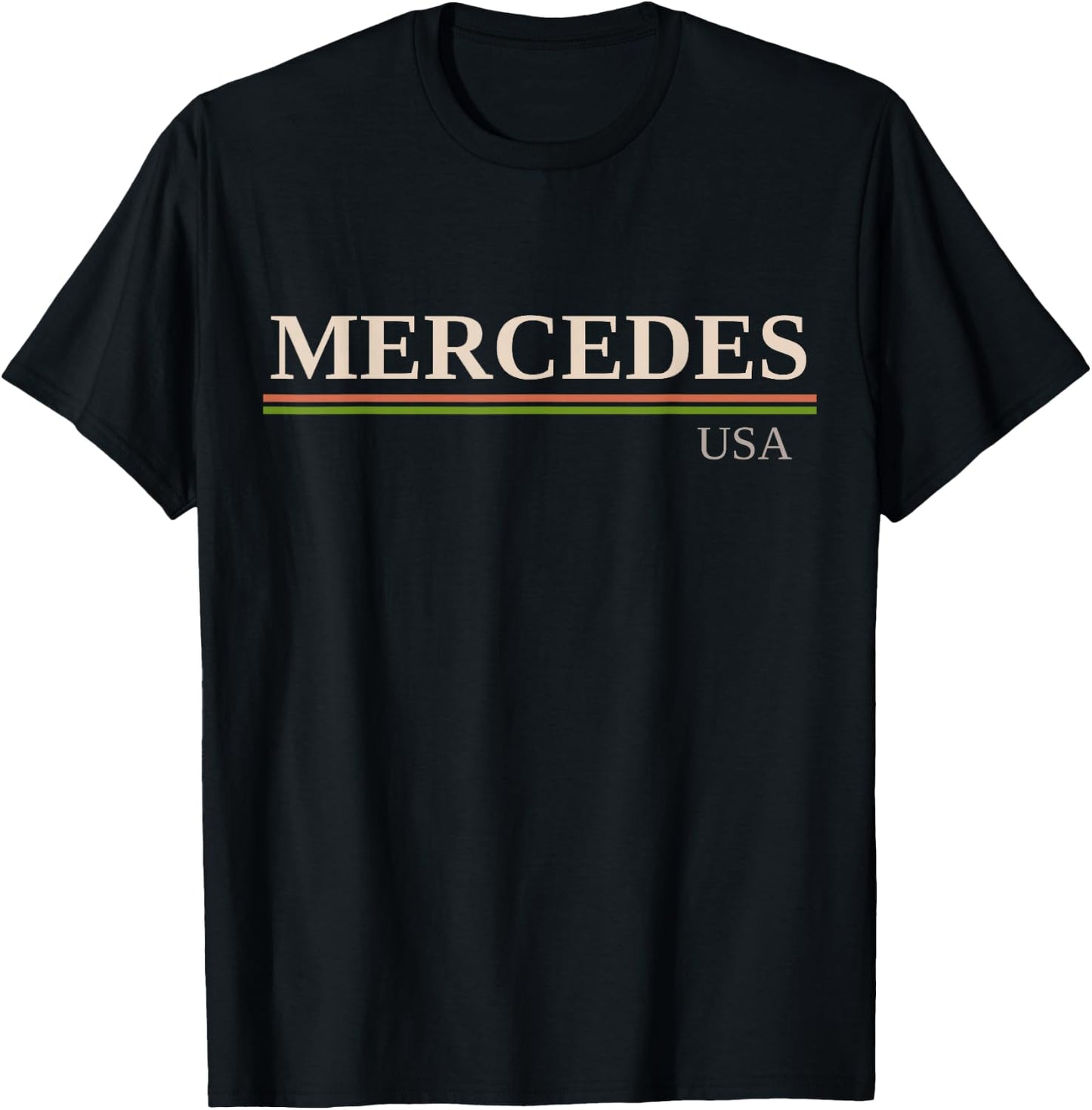 Mercedes USA T-Shirt - T-Shirt | Black