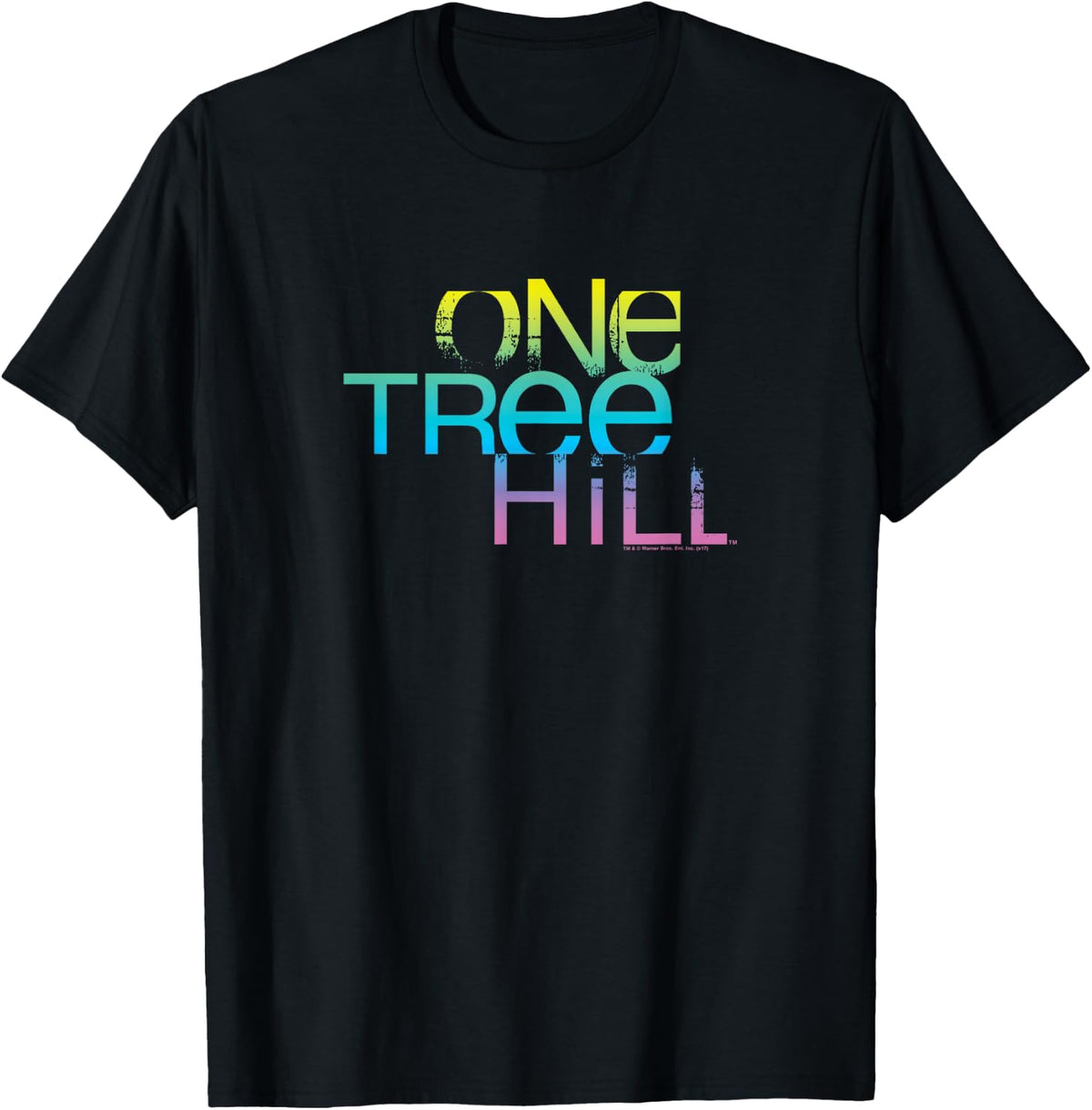 One Tree Hill Color Blend Logo T-Shirt - T-Shirt | Black
