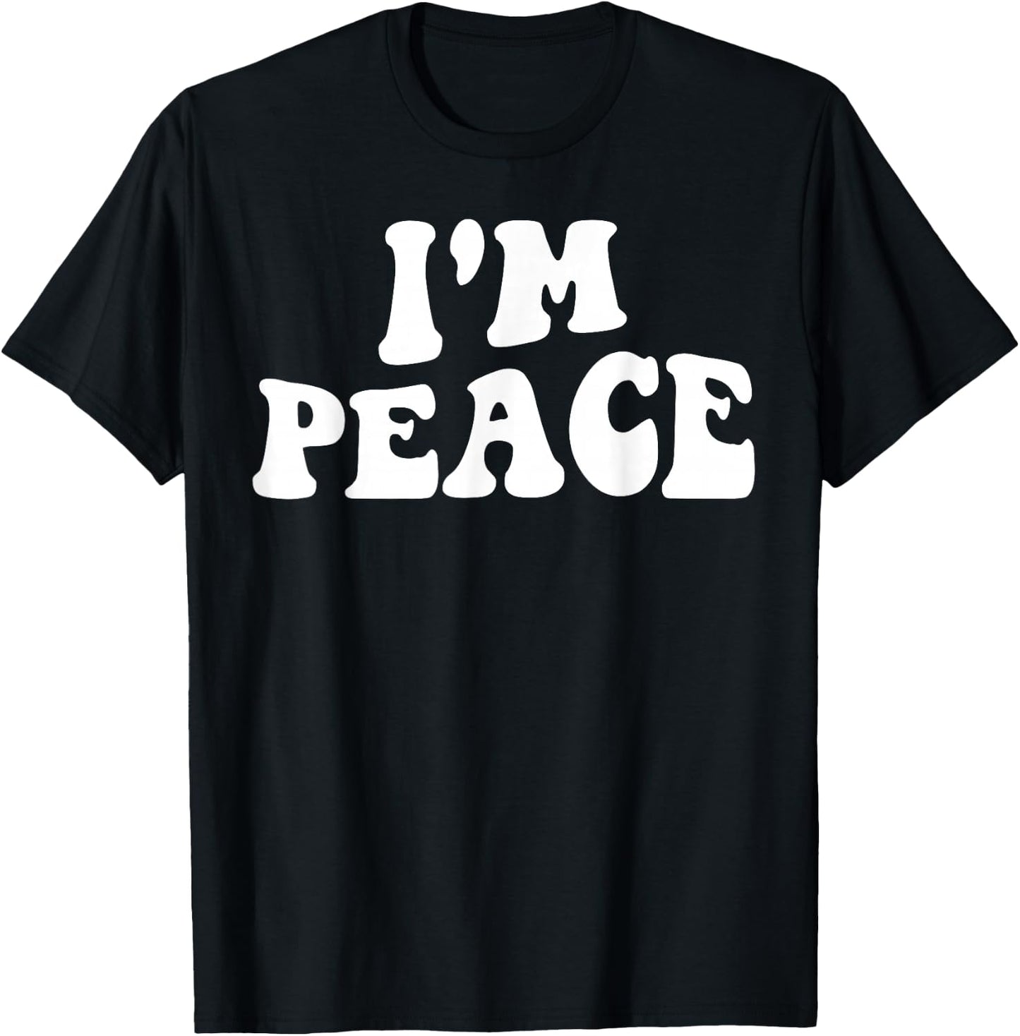 Im Peace I Come in Peace Couples Costume Women T-Shirt - T-Shirt | Black