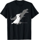 Cute Screaming Parrot Bird Birb Memes Funny T-Rex Cockatoo T-Shirt - T-Shirt | Black