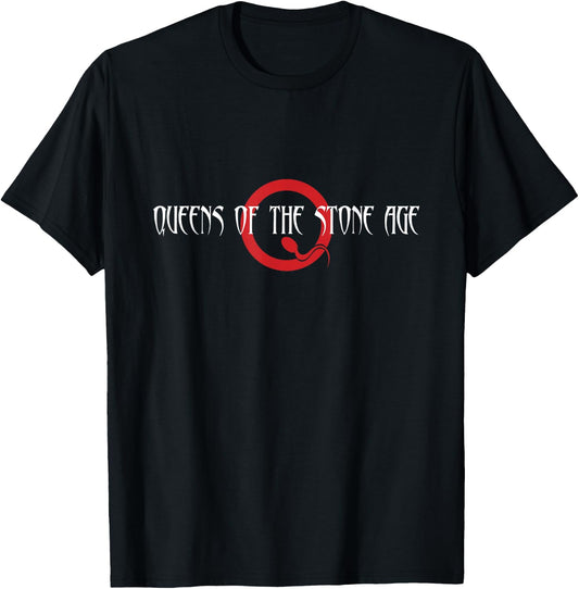 Official Queens of The Stone Age Q T-Shirt - T-Shirt | Black