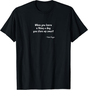 Festus Haggen Quote on Learning T-Shirt - T-Shirt | Black