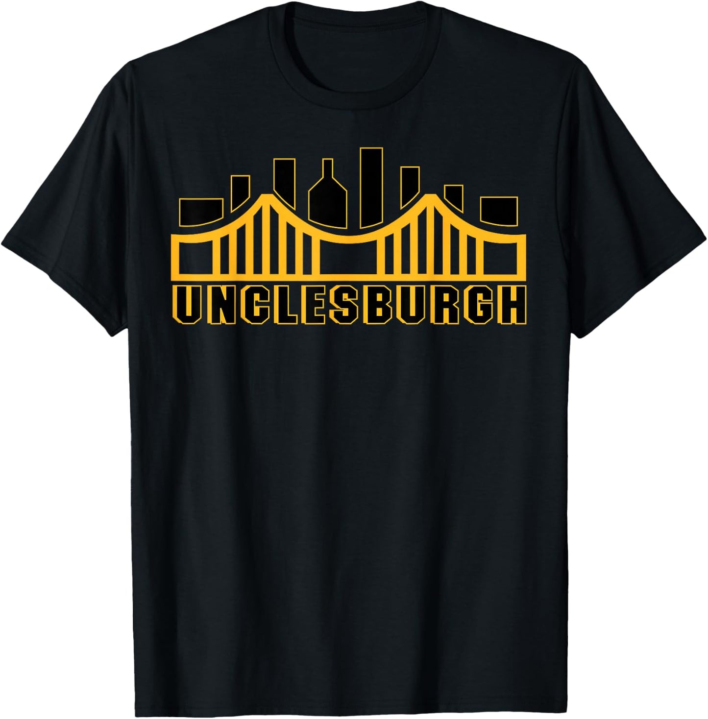 Pittsburgh Pennsylvania Favorite Uncle Unclesburgh Matching T-Shirt - T-Shirt | Black