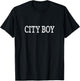 City Boy - Vintage Style T-Shirt - T-Shirt | Black