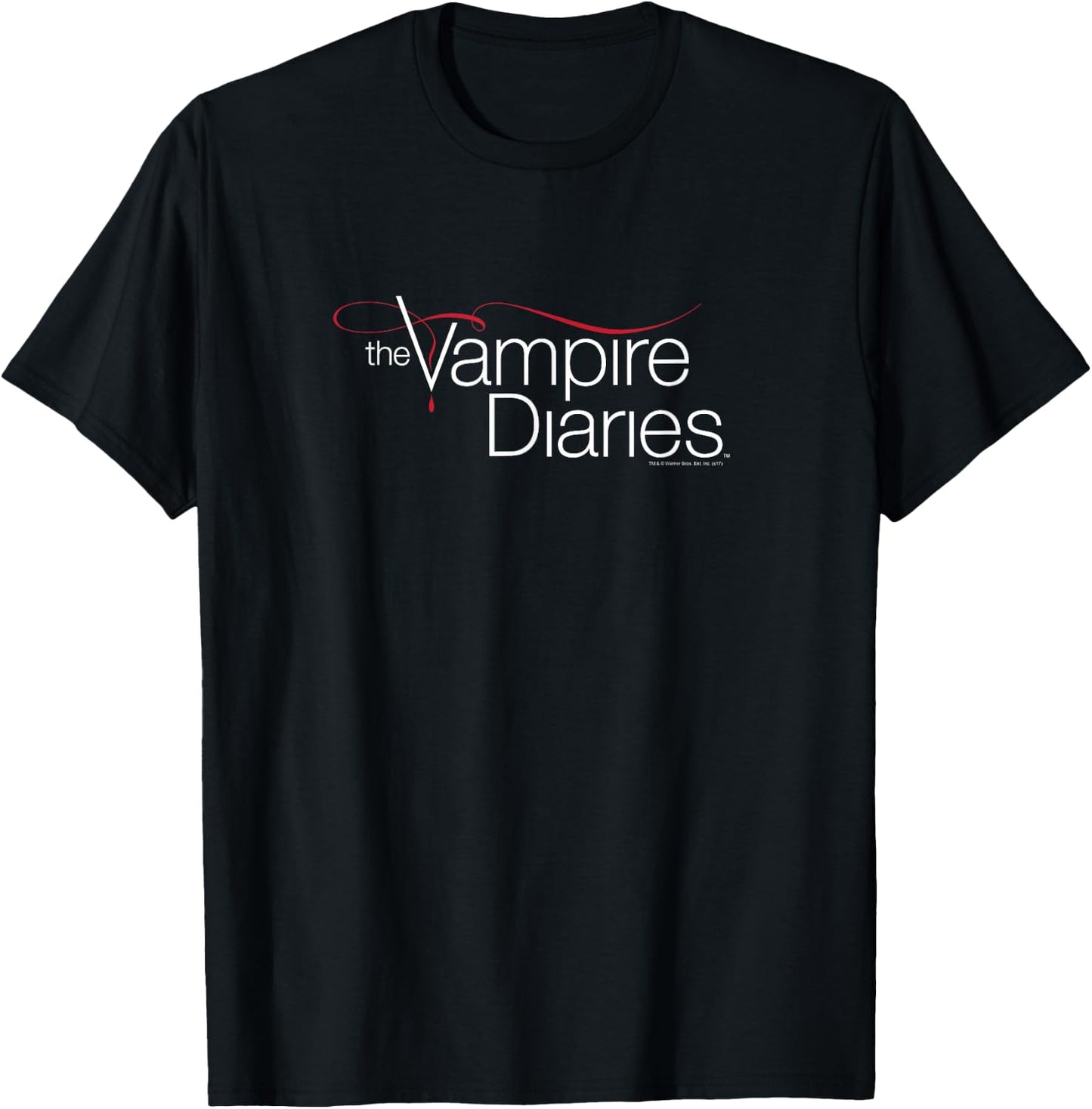 The Vampire Diaries Logo T-Shirt - T-Shirt | Black