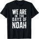 Matthew 24:37 The Days Of Noah Jesus Christ Bible Verse T-Shirt - T-Shirt | Black