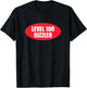Level 100 Rizzler Gen Z Gen Alpha Slang Meme Line T-Shirt - T-Shirt | Black