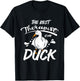 The best therapist is my pet pekin duck T-Shirt - T-Shirt | Black