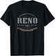 Reno NV Nevada Vacation Souvenir T-Shirt - T-Shirt | Black