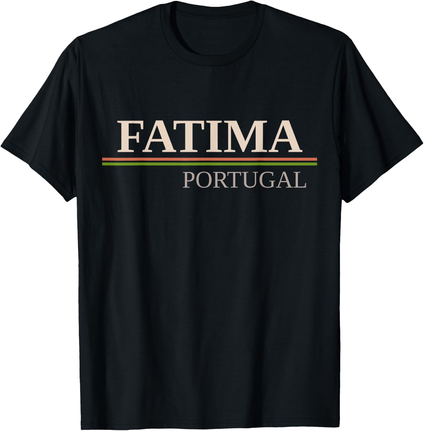 Fatima Portugal T-Shirt - T-Shirt | Black