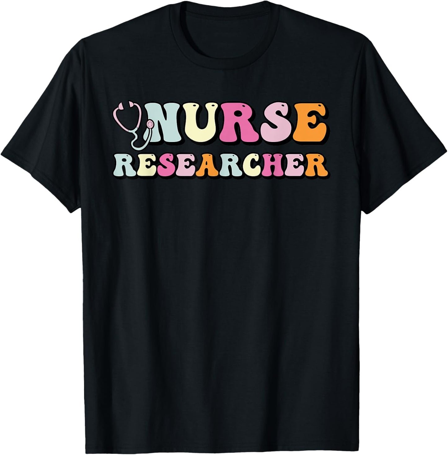 Nurse Researcher Shirt , Nurse Appreciation T-Shirt - T-Shirt | Black