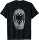 Albania Albanian Flag Eagle Gift T-Shirt - T-Shirt | Black