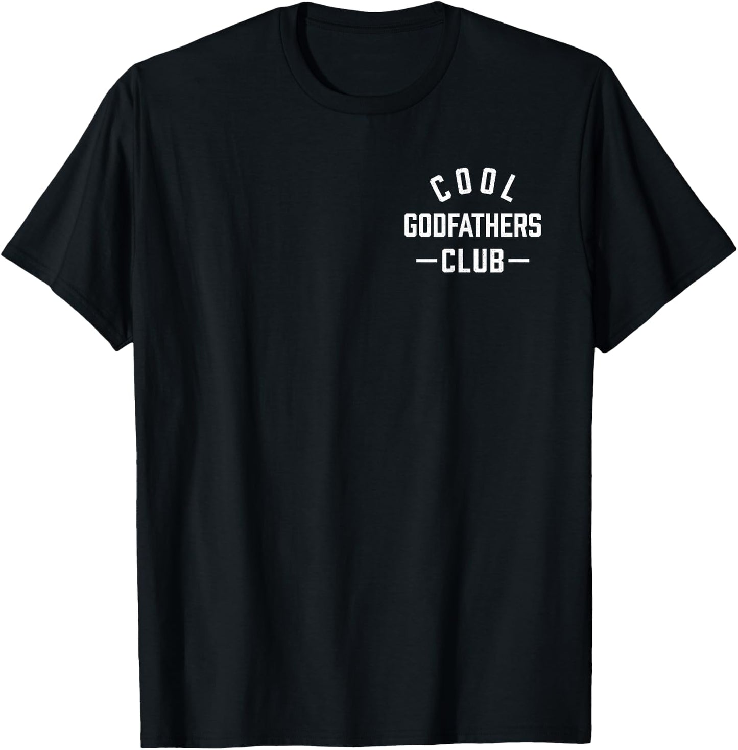 Pocket Cool GodFathers Club Best Dad Ever Retro Father's Day T-Shirt - T-Shirt | Black
