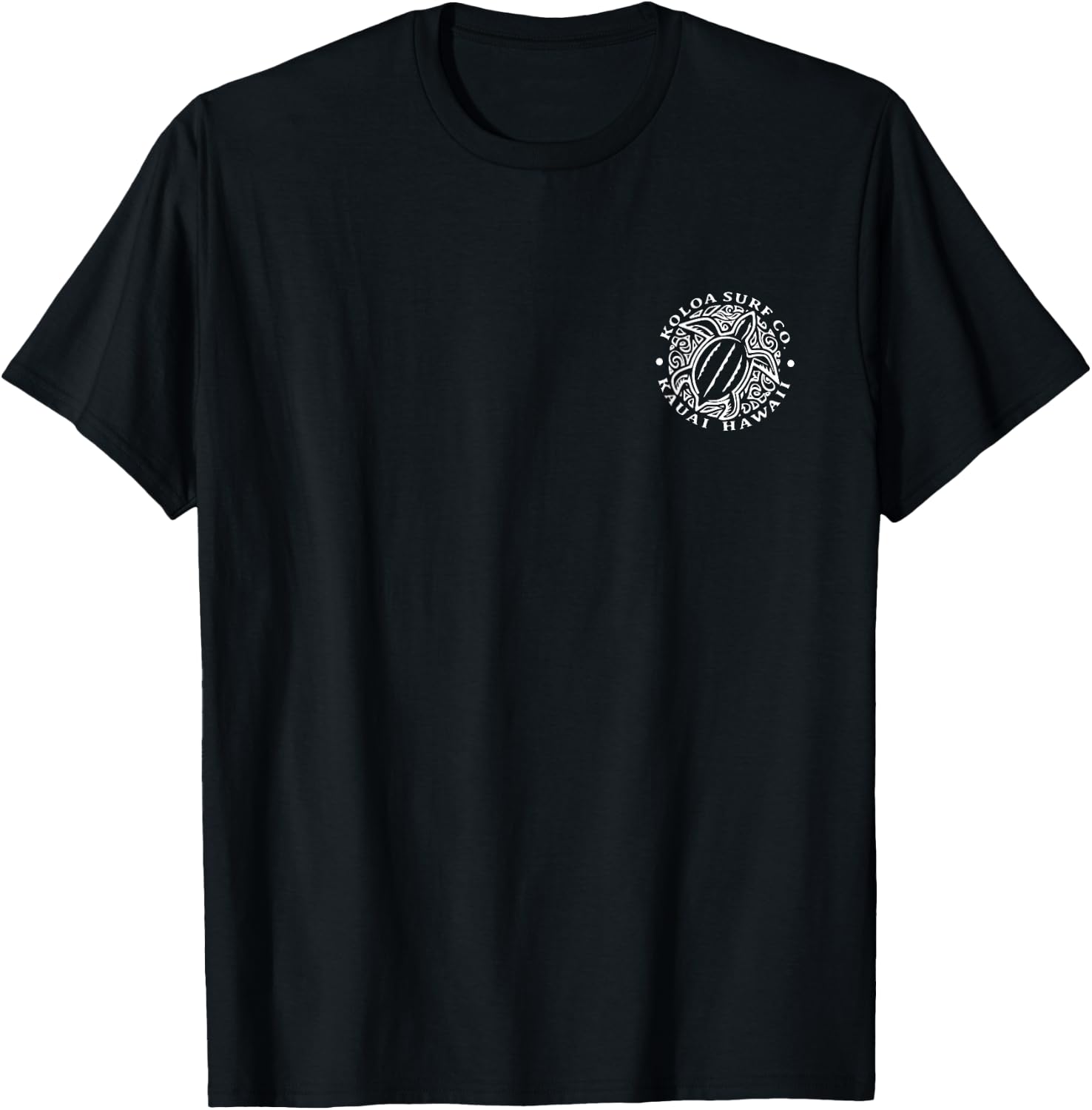 Koloa Surf Hawaiian Honu Turtle Lightweight, Graphic T-Shirt - T-Shirt | Black